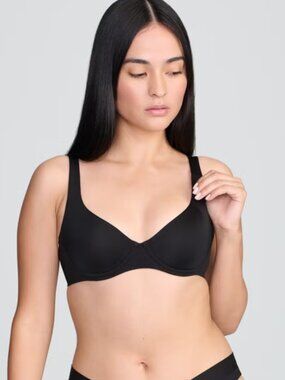 CUUP The Scoop Black Bra 36F